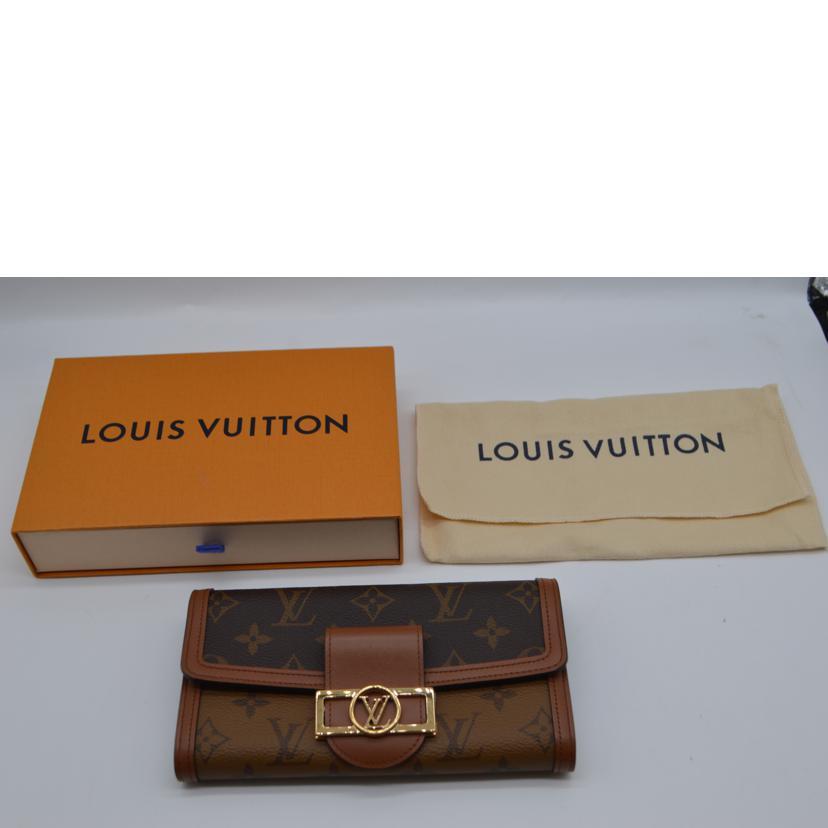 LOUIS VUITTON ルイ・ヴィトン/ポルトフォイユ・サラ/ドーフィーヌ/モノグラム・リバース/M46645/IC/ABランク/18【中古】 ポルトフォイユ・サラ LOUIS VUITTON ルイヴィトン モノグラム