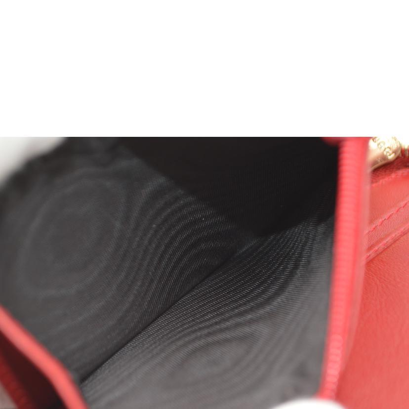 GUCCI グッチ/マイクログッチシマコンパクトラウンドファスナー財布/449423/114*/Aランク/89【中古】 GUCCI - GUCCI グッチ/マイクログッチシマコンパクトラウンド