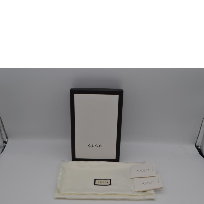 GUCCI グッチ/マイクログッチシマコンパクトラウンドファスナー財布/449423/114*/Aランク/89【中古】 GUCCI - GUCCI グッチ/マイクログッチシマコンパクトラウンド