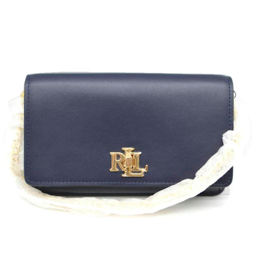 LAUREN RALPH LAUREN ローレン ラルフ ローレン/ロゴターンロックチェーンレザーショルダー/WARSLGCB20039/Sランク/89【中古】 LAUREN RALPH LAUREN（ローレン ラルフローレン） ローレン ラルフ