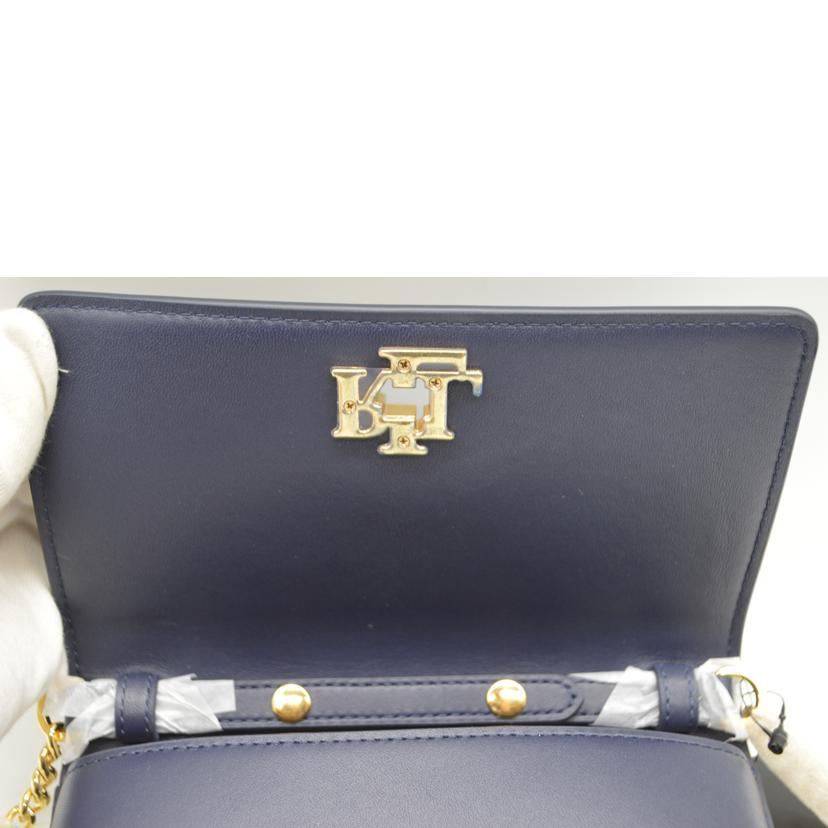 LAUREN RALPH LAUREN ローレン ラルフ ローレン/ロゴターンロックチェーンレザーショルダー/WARSLGCB20039/Sランク/89【中古】 LAUREN RALPH LAUREN（ローレン ラルフローレン） ローレン ラルフ