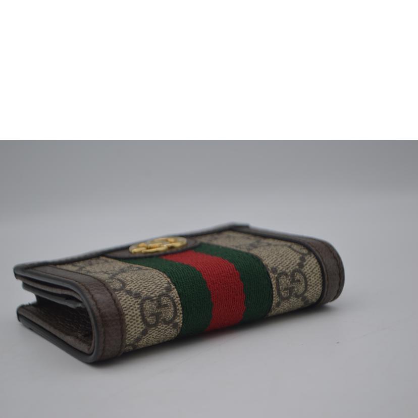 GUCCI グッチ/オフディアGGスプリームカードケースウォレット/523155/005*/Aランク/89【中古】 GUCCI（グッチ） グッチ/オフディアGGスプリームカードケース