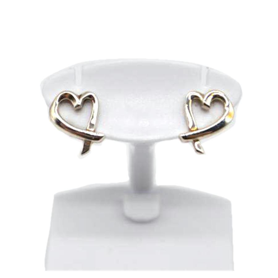 TIFFANY & Co. ティファニー/ラビングハートピアス/ABランク/89【中古