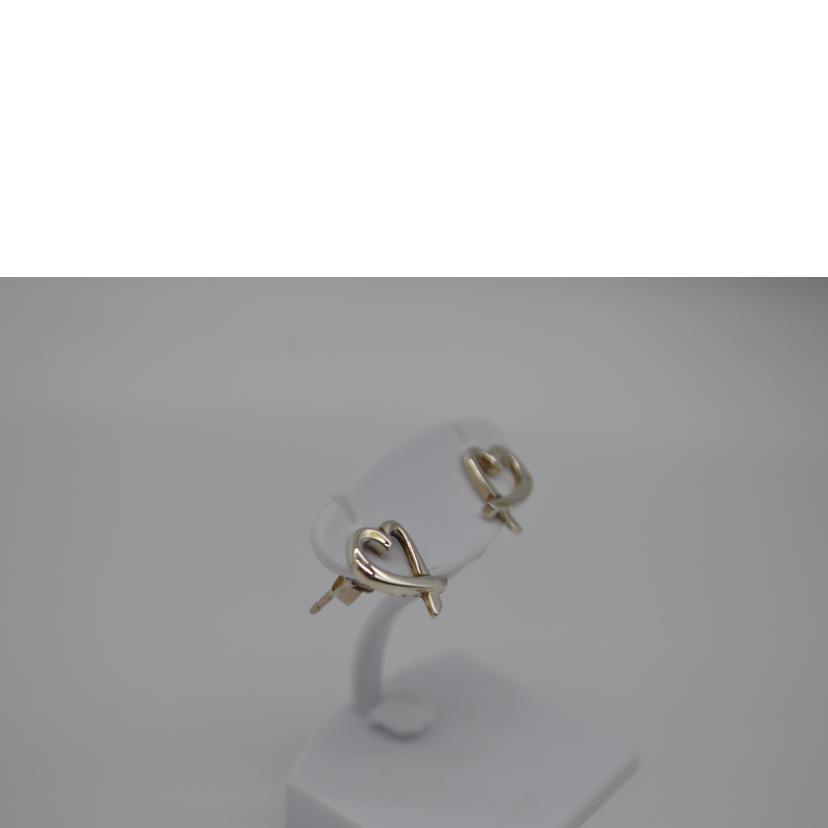 TIFFANY & Co. ティファニー/ラビングハートピアス/ABランク/89【中古