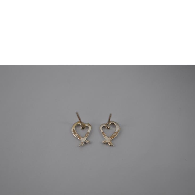 TIFFANY & Co. ティファニー/ラビングハートピアス/ABランク/89【中古