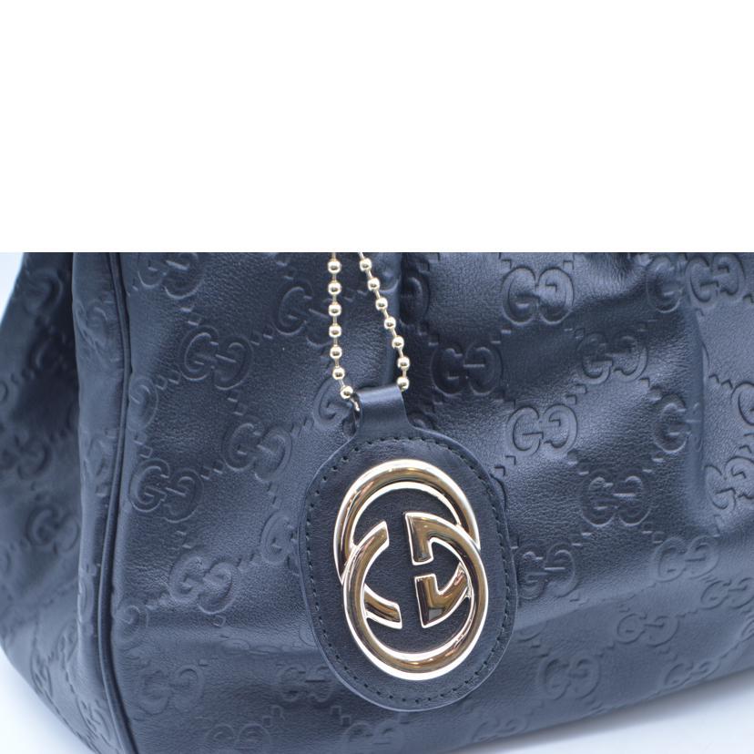 GUCCI グッチ/グッチシマスーキーレザーハンド/ノワール/211944/527***/Aランク/89【中古】_6
