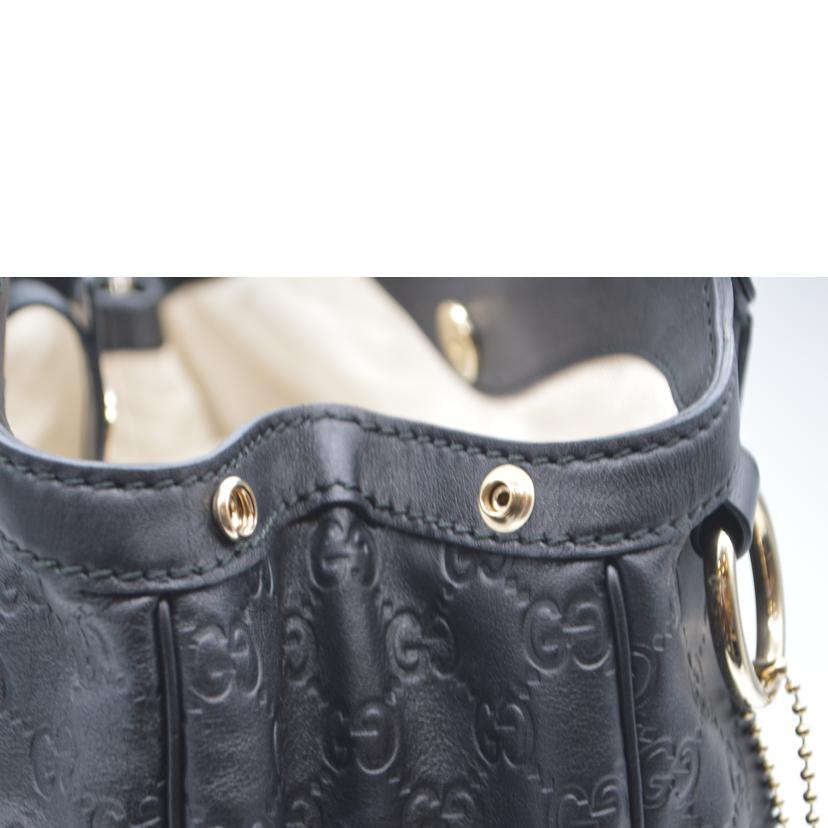 GUCCI グッチ/グッチシマスーキーレザーハンド/ノワール/211944/527***/Aランク/89【中古】_7