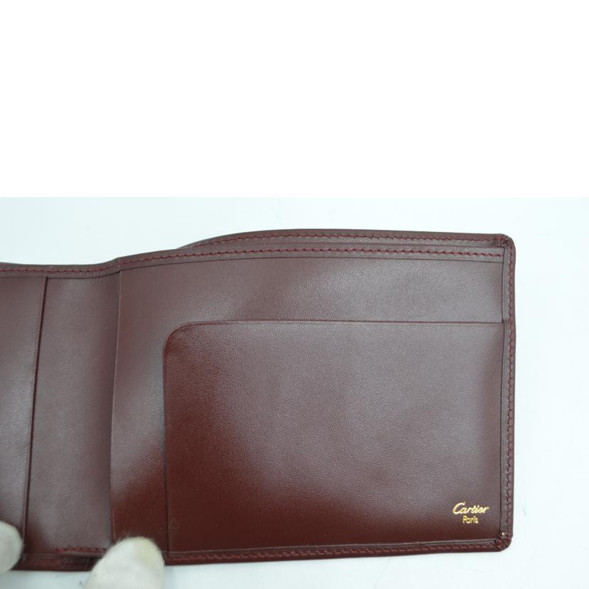 Cartier（カルティエ） カルティエ/マストラインラージレザー財布