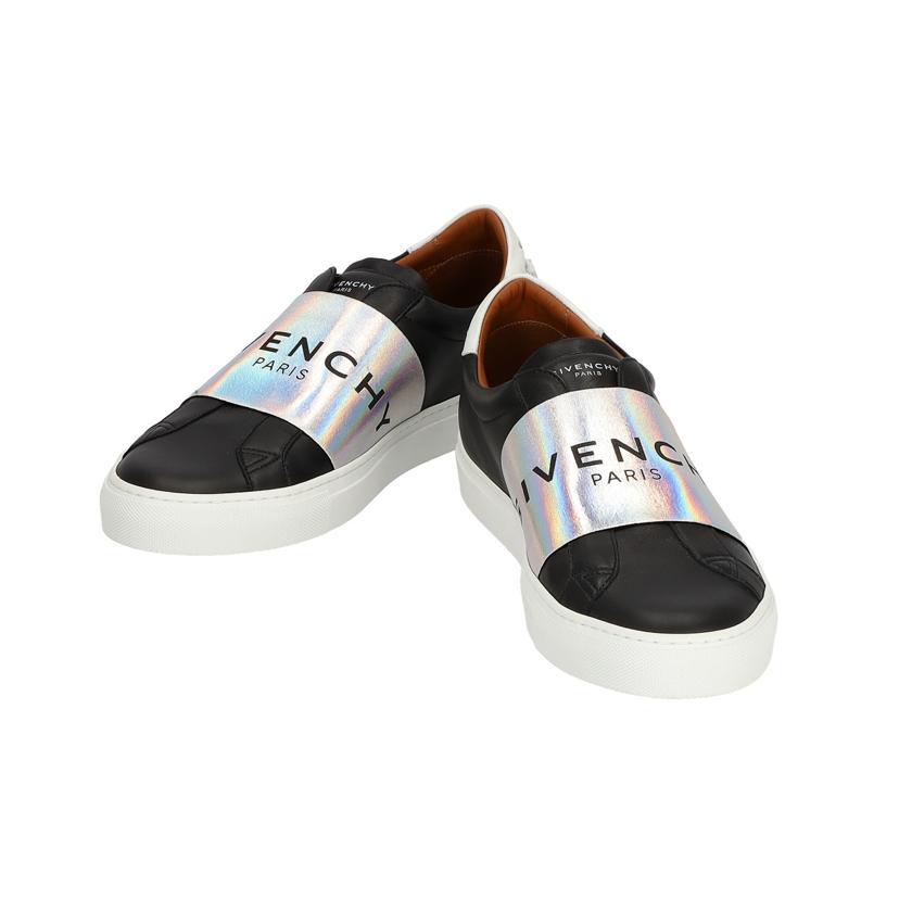 br>GIVENCHY ジバンシー/URBAN STREET/ロゴレザースニーカー