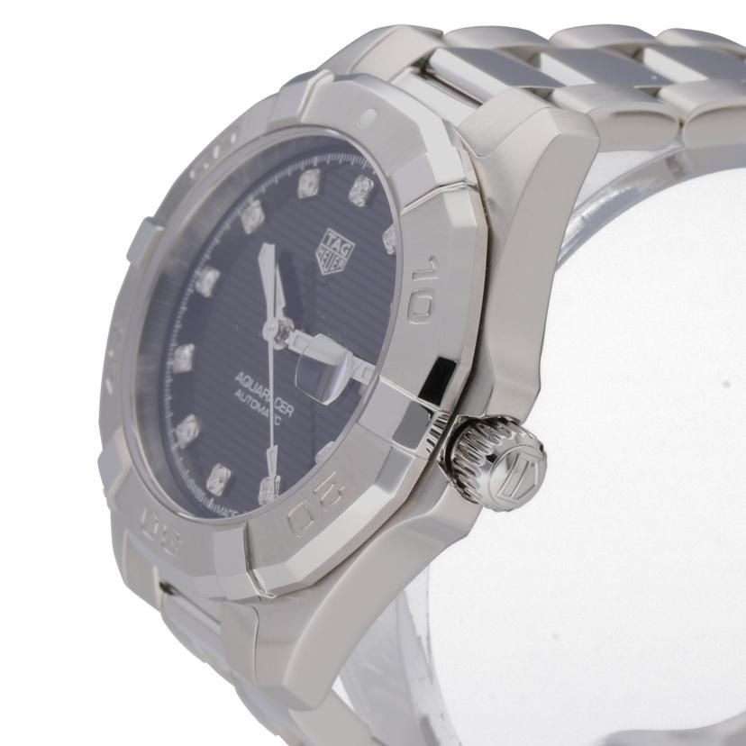 中古 タグ ホイヤー TAG HEUER WBD2312.BA0740 ブラックシェル /ダイヤモンド レディース 腕時計 タグ ホイヤー アクアレーサー WBD2312.BA0740 ブラックシェル