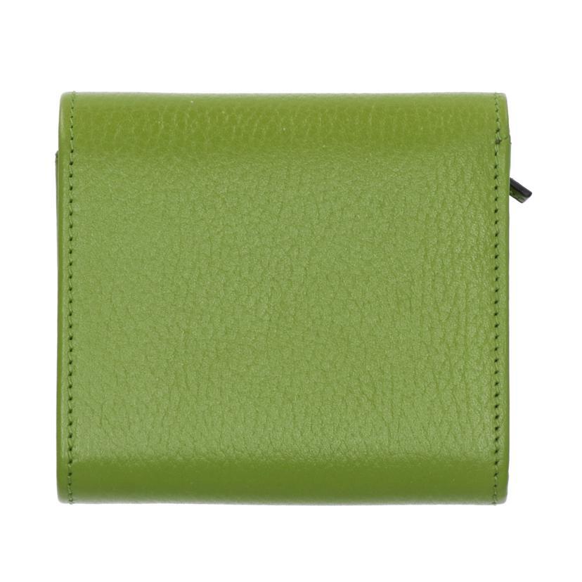 GUCCI（グッチ） グッチ/GGマーモントミディアムウォレット/グリーン