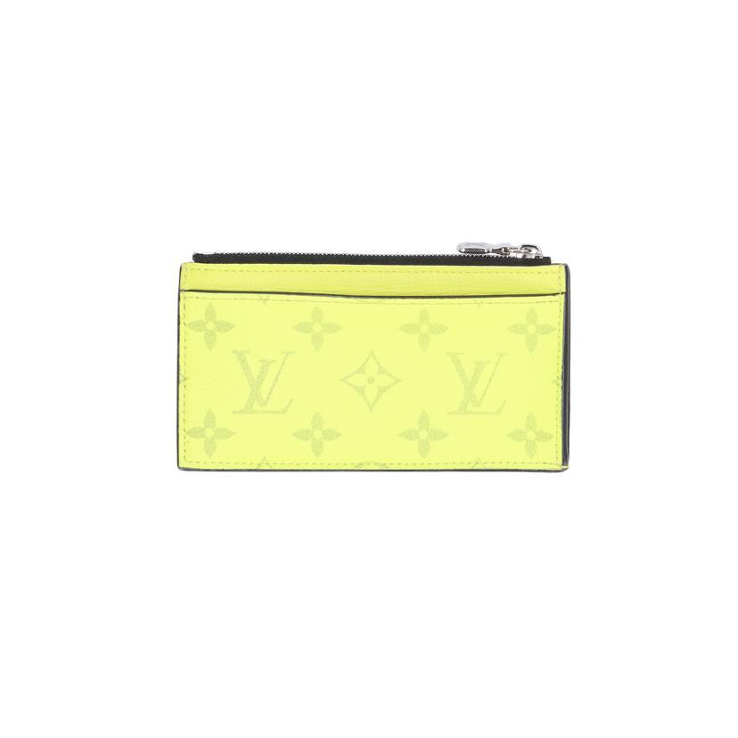 br>LOUIS VUITTON ルイヴィトン/コインカードホルダー/タイガ/ジョーヌ