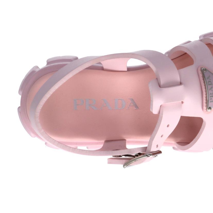 PRADA（プラダ） プラダ/トライアングルプラットフォームラバー