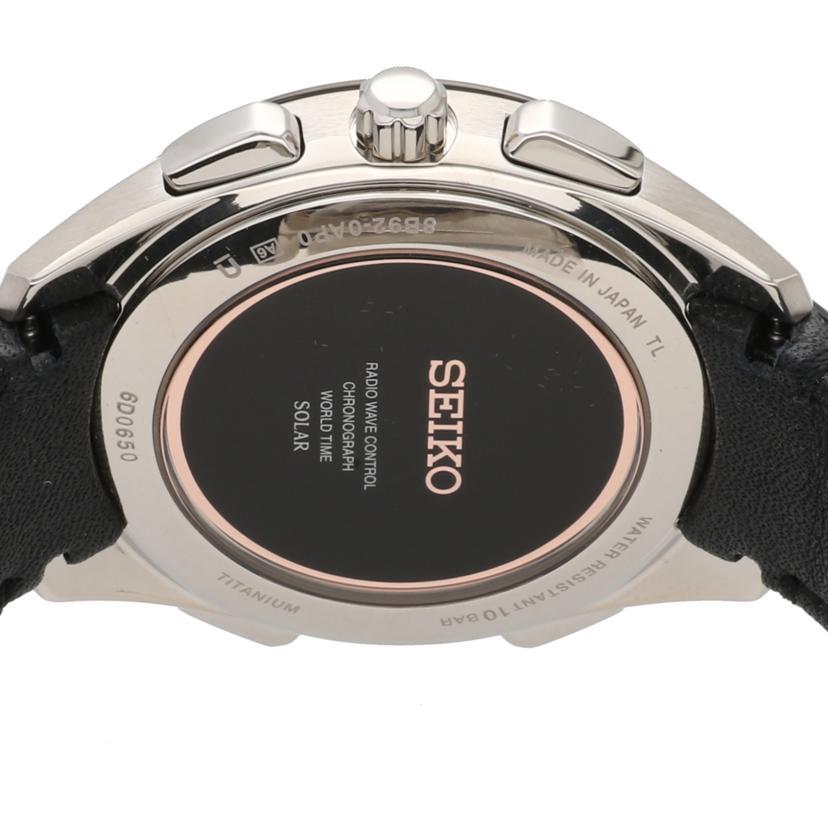 【稼動☆美品】SEIKO ブライツ ☆電波・ソーラー・クロノグラフ腕時計 セイコー ブライツ＞からセイコー初のソーラー電波クロノグラフを発売