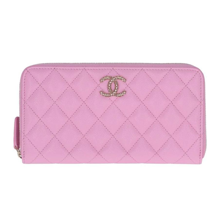 シャネル AP3181 財布 CHANEL（シャネル） シャネル/グレインドシャイニーキャビアスキン