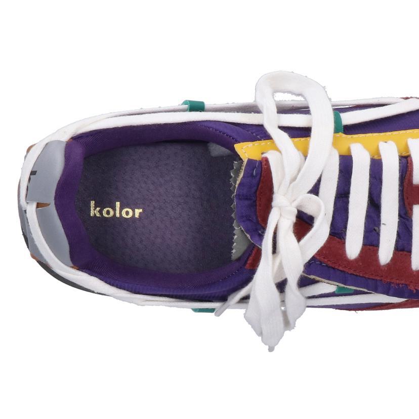 COLUR Kolor カラー/23SS B−Purple ローカットスニーカー/23SCM
