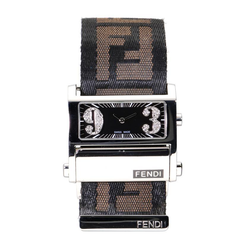 FENDI フェンディ/ズッカベルト/ダイヤクオーツ/1120L/000****/ABランク/91【中古】 FENDI（フェンディ） フェンディ/ズッカベルト/ダイヤクオーツ/1120L