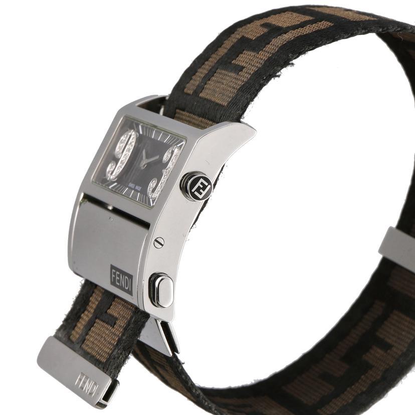 FENDI フェンディ/ズッカベルト/ダイヤクオーツ/1120L/000****/ABランク/91【中古】 FENDI（フェンディ） フェンディ/ズッカベルト/ダイヤクオーツ/1120L