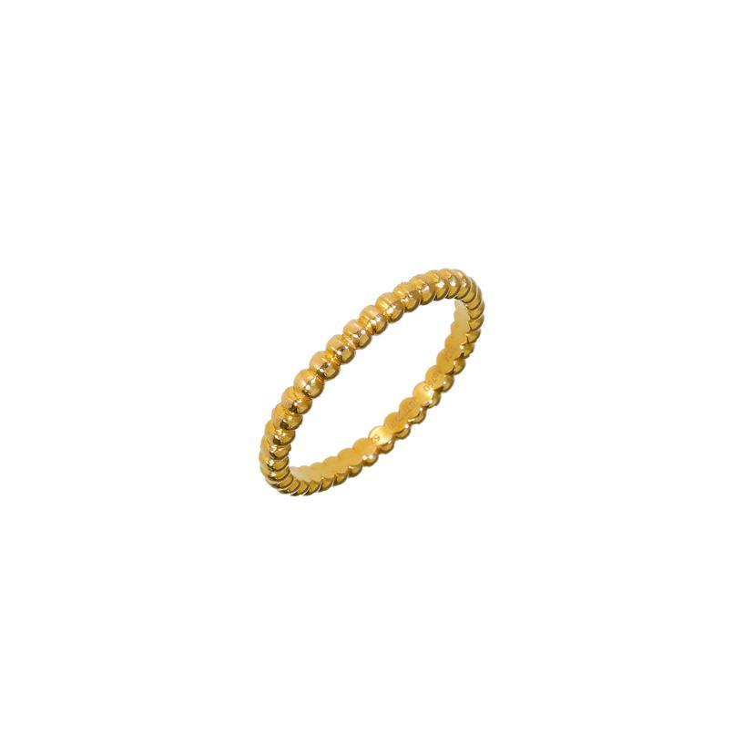 Van Cleef & Arpels リング 750 ペルレ スモール 12 Van Cleef & Arpels】ペルレ ゴールド パール リング スモール