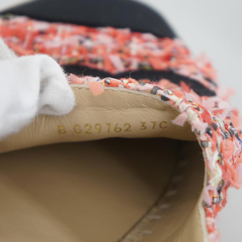 CHANEL シャネル/ツイードグログラン/ココマークエスパドリーユ