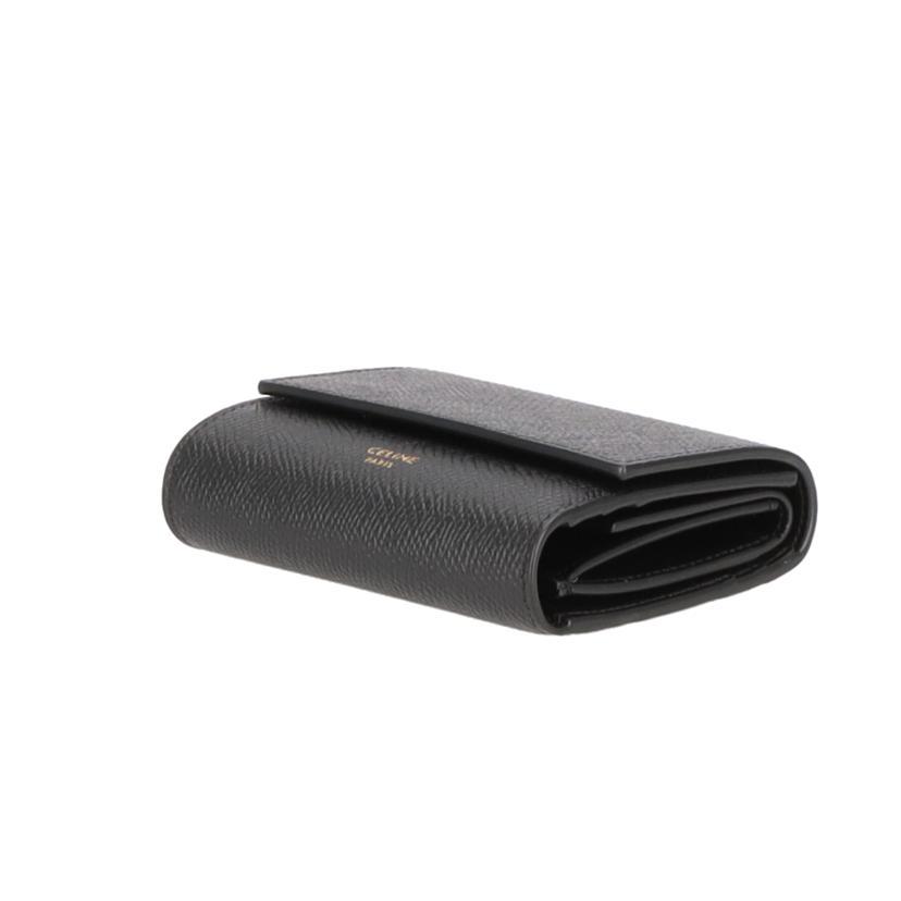 CELINE セリーヌ/スモールトリフォールドウォレット/W・I******/ブランドバック/SAランク/91【中古】 CELINE（セリーヌ） セリーヌ/スリーフォールドウォレット/W・I