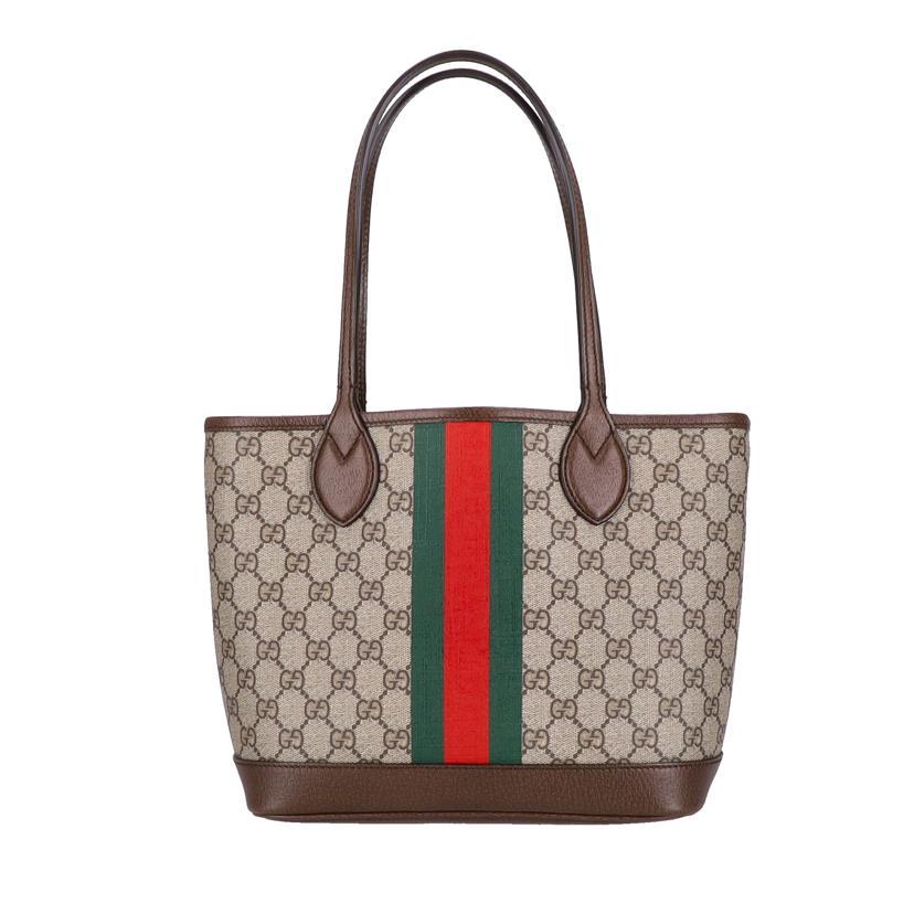 GUCCI GGスプリーム オールドグッチ　レザー　トートバッグ　ロゴ GUCCI グッチ/GGスプリーム/オフディアスモールトート/726762