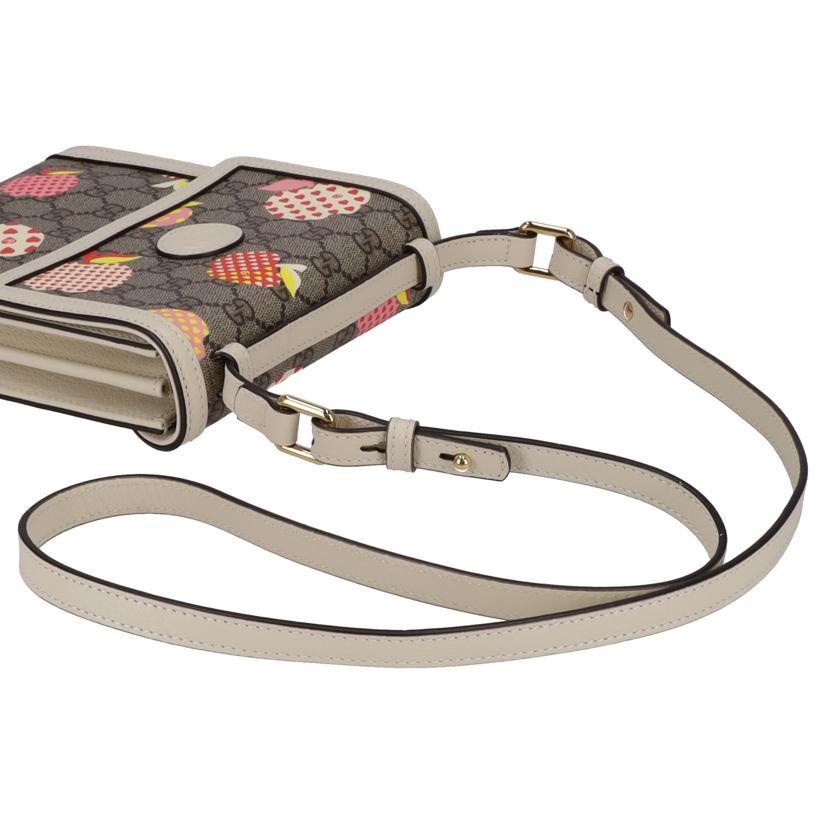 GUCCI グッチ/GGスプリーム・アップル2WAYショルダーバッグ/625782/525*****/Aランク/91【中古】 GUCCI（グッチ） グッチ/GGスプリーム・アップル2WAYショルダーバッグ