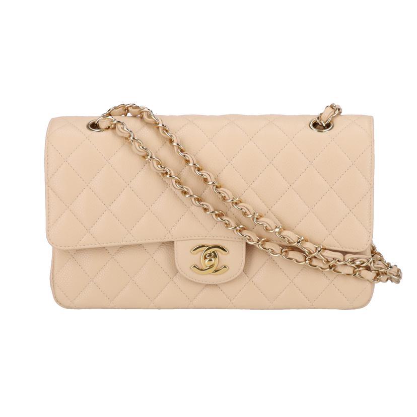 CHANEL シャネル/マトラッセ25/キャビアスキンダブルフラップチェーンショルダー/140*****/Aランク/91【中古】 CHANEL（シャネル） シャネル/マトラッセ25/キャビアスキンダブル