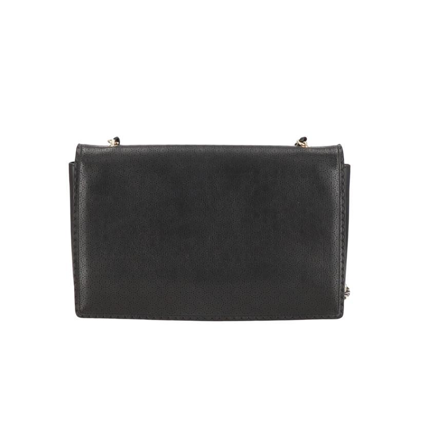 Ferragamo フェラガモ/ジニー・ヴァラリボンレザーチェーンショルダー/AU-21/F003/ABランク/91【中古】 FERRAGAMO（フェラガモ） フェラガモ/ジニー・ヴァラリボンレザー