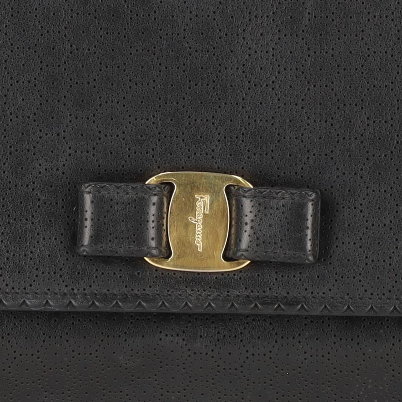 FERRAGAMO（フェラガモ） フェラガモ/ジニー・ヴァラリボンレザー