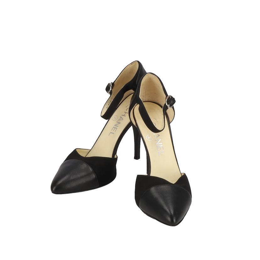 【専用です】CHANEL パンプス　新品　シャネル 靴　ローヒール CHANEL シャネル/ココマークパンプス/G29184/ABランク/91【中古