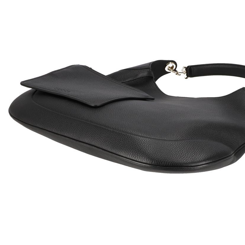 GUCCI グッチ/GUCCI B ミディアムレザーショルダーバッグ/820169