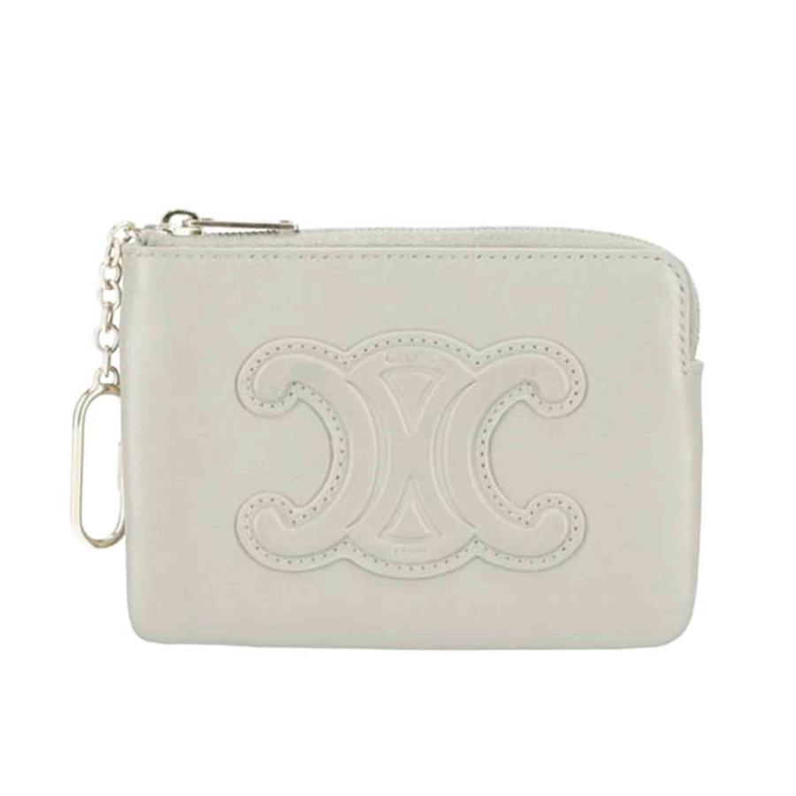 CELINE セリーヌ/キュイル・トリオンフレザーコイン＆カードケース/10C663DR8/W・I******/ABランク/91【中古】 | CELINE