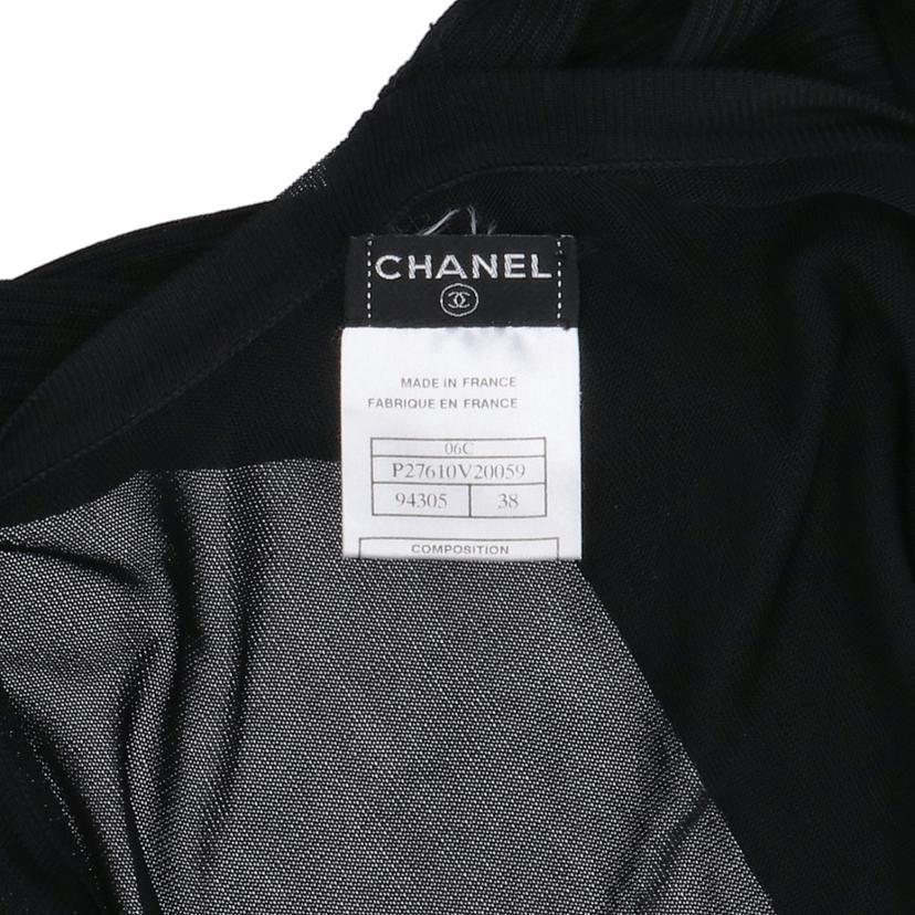 CHANEL シャネル/変形カーディガン/P27610V20059/サイズ:38/Aランク/91【中古】 CHANEL シャネル/変形カーディガン/P27610V20059/サイズ:38/Aランク/91