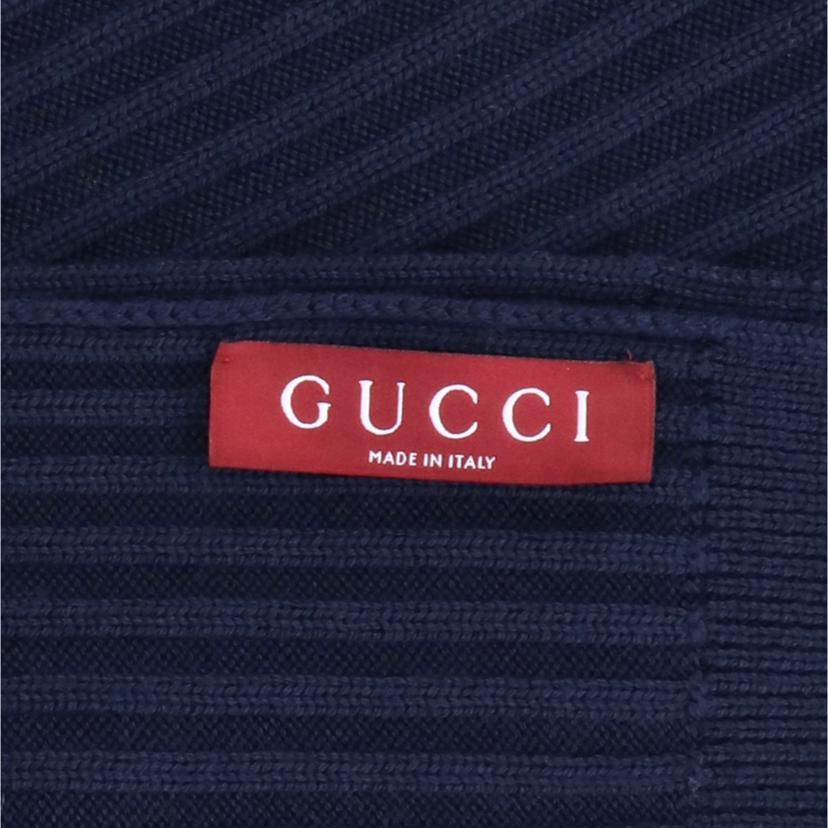GUCCI グッチ/ウールニットマフラー/812378/SAランク/91【中古】 GUCCI（グッチ） グッチ/ウールニットマフラー/812378/SAランク/91