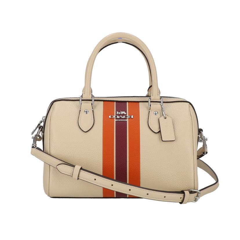COACH（コーチ） コーチ/ローアンサッチェルバッグ/ストライプ/2025