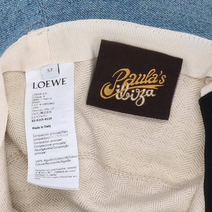 LOEWE（ロエベ） ロエベ/パウラズイビザ/フィッシャーマンデニムハット