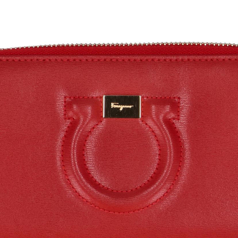 Ferragamo フェラガモ/ガンチーニラウンドファスナー/JL-22 C843/ABランク/91【中古】 FERRAGAMO（フェラガモ） フェラガモ/ガンチーニラウンドファスナー/JL