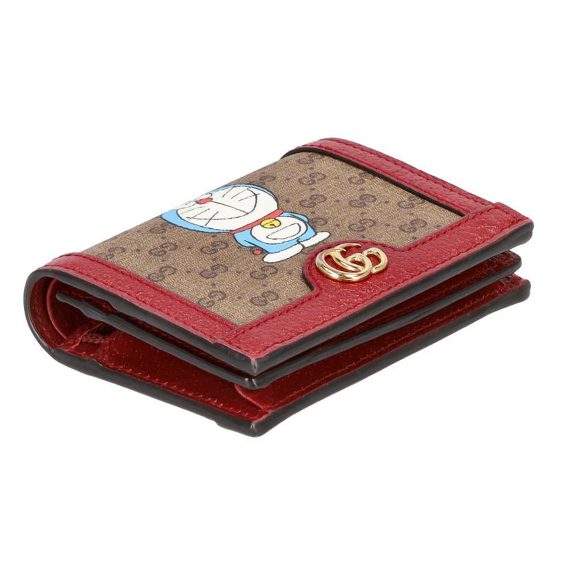 GUCCI グッチ/GGスプリーム/ドラエモンコンパクトウォレット/647788/041*/ABランク/91【中古】 GUCCI（グッチ） グッチ/GGスプリーム/ドラエモンコンパクトウォレット