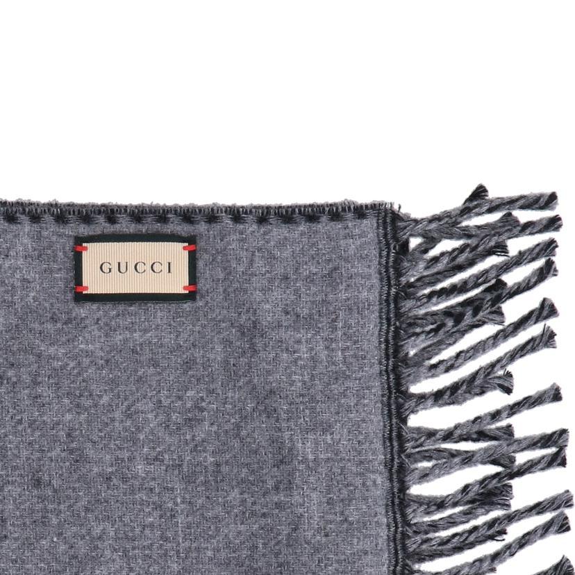 GUCCI グッチ/インターロッキングG/ウール×カシミアマフラー/715497 4GAAAAランク/91【中古】 GUCCI - GUCCI グッチ/インターロッキングG/ウール×カシミアマフラー