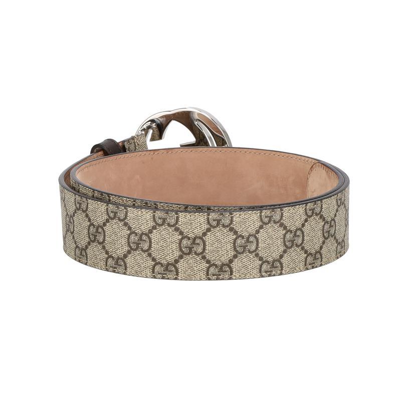 GUCCI（グッチ） グッチ/インターロッキングGバックル付きベルト