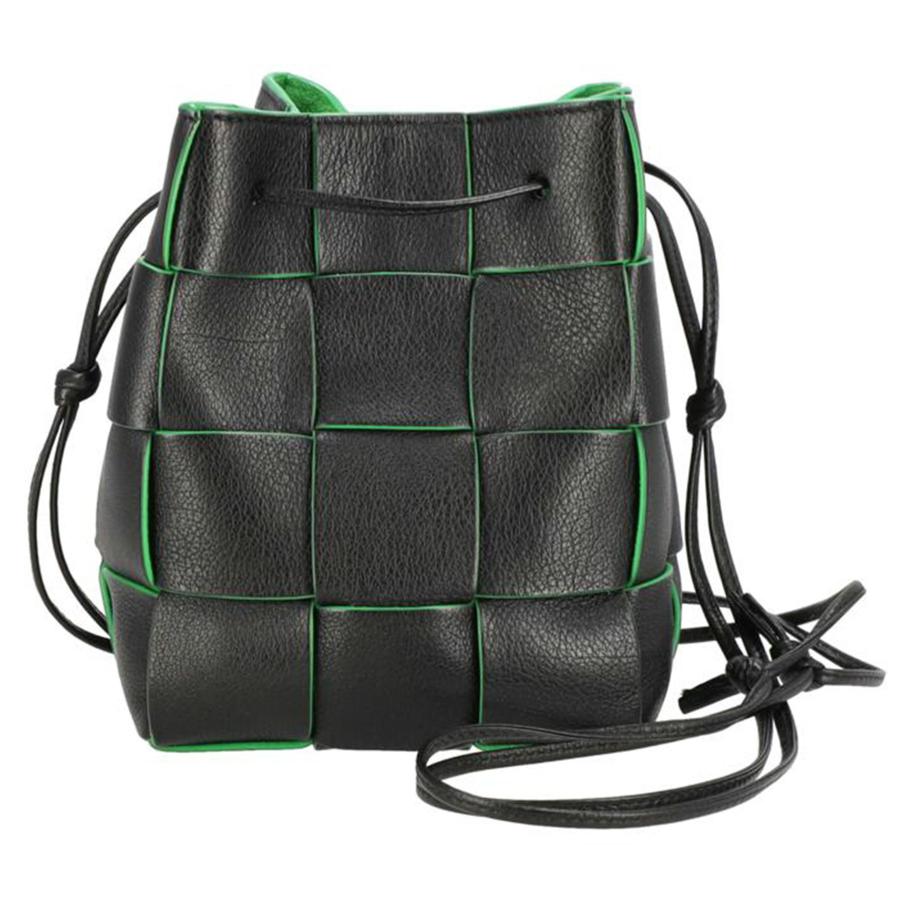 BOTTEGA VENETA ボッテガヴェネタ/マキシイントレチャート/カセットミニバケットバッグ/680217/ABランク/91【中古】 BOTTEGA VENETA（ボッテガ・ヴェネタ） ボッテガヴェネタ/マキシ