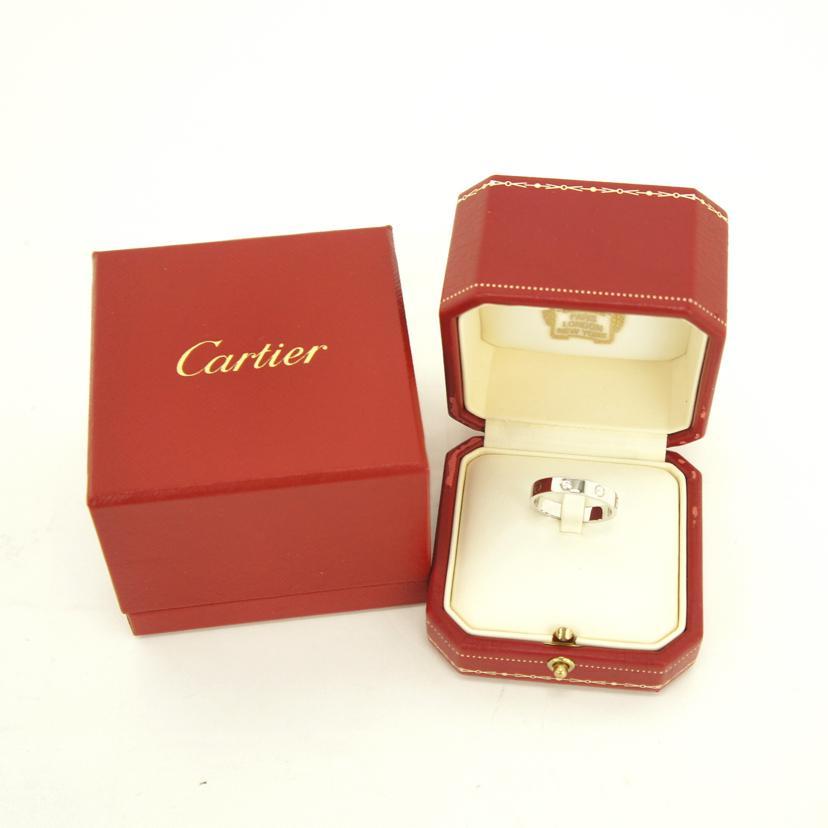 Cartier（カルティエ） カルティエ/750WG/ラブリング/1Pダイヤ/Aランク