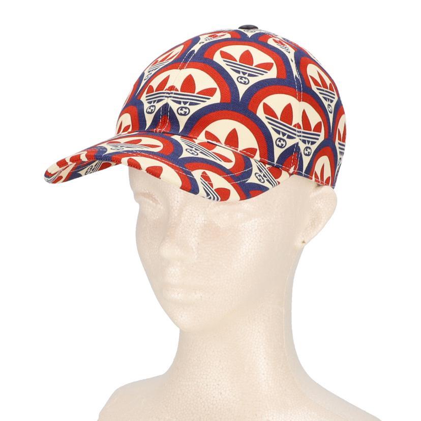 GUCCI（グッチ） グッチ/GUUCI × adidas ベースボールキャップ/696485