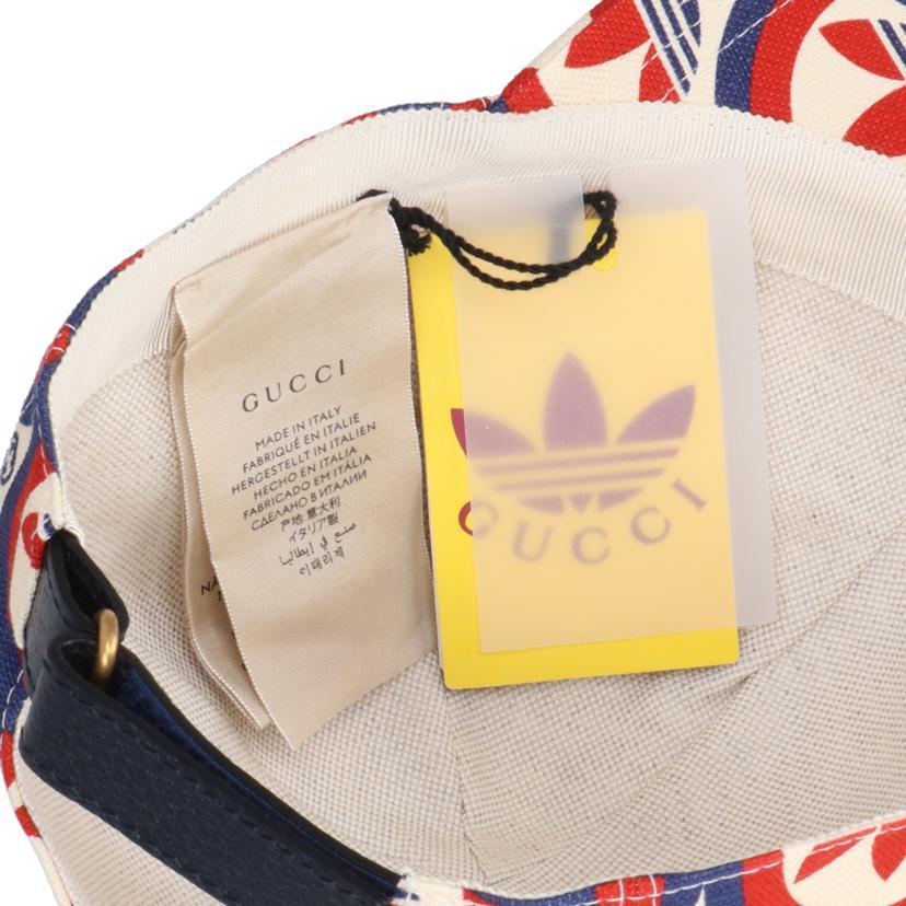 GUCCI（グッチ） グッチ/GUUCI × adidas ベースボールキャップ/696485