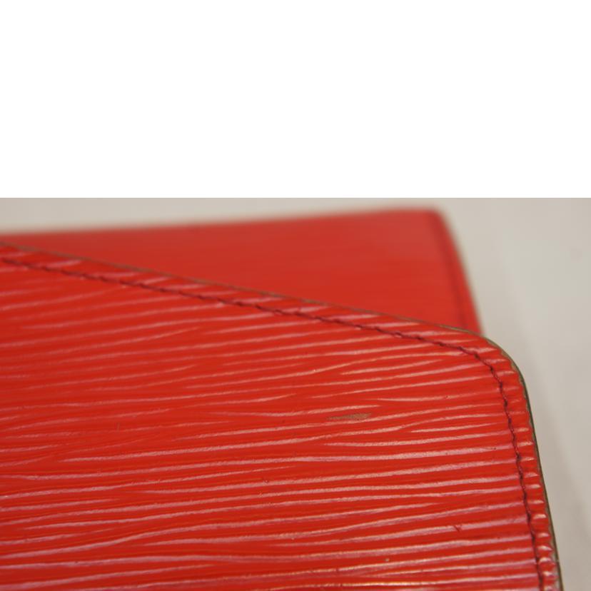 LOUIS VUITTON ルイ・ヴィトン/ポルトフォイユサラ/エピ/レッド/M60723/CA0***/ルイ・ヴィトン/Bランク/92【中古】 LV ルイヴィトン/ポルトフォイユサラ/エピ/レッド/M60723/CA0***/B