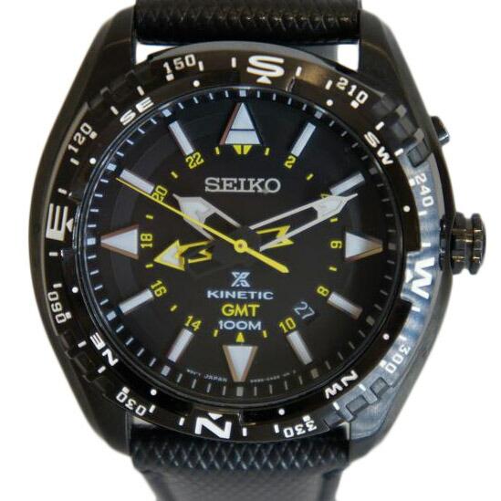 SEIKO KINETIC GMT 5M85-0AE0 腕時計 br>SEIKO セイコー/PROSPEXプロスペックスキネティックGMT/5M85-0AE0