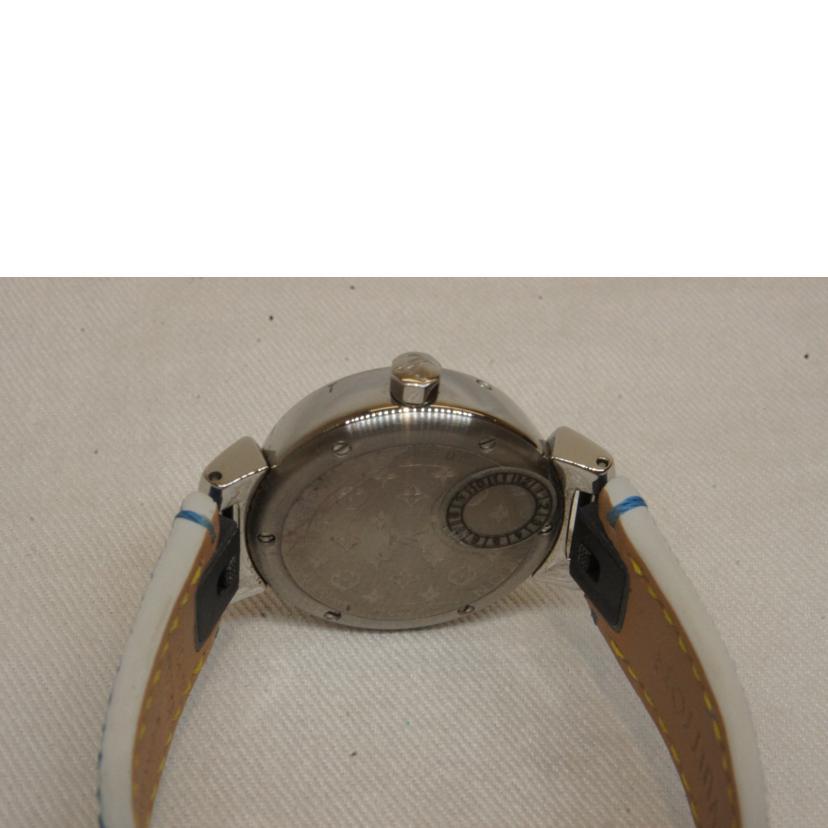 LV ルイヴィトン/タンブール/シェル文字盤/QZ/Q121C/RR2***/ABランク/92【中古】 LOUIS VUITTON（ルイ・ヴィトン） LV ルイヴィトン/タンブール/シェル