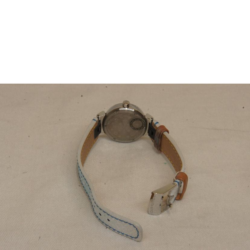 LV ルイヴィトン/タンブール/シェル文字盤/QZ/Q121C/RR2***/ABランク/92【中古】 LOUIS VUITTON（ルイ・ヴィトン） LV ルイヴィトン/タンブール/シェル