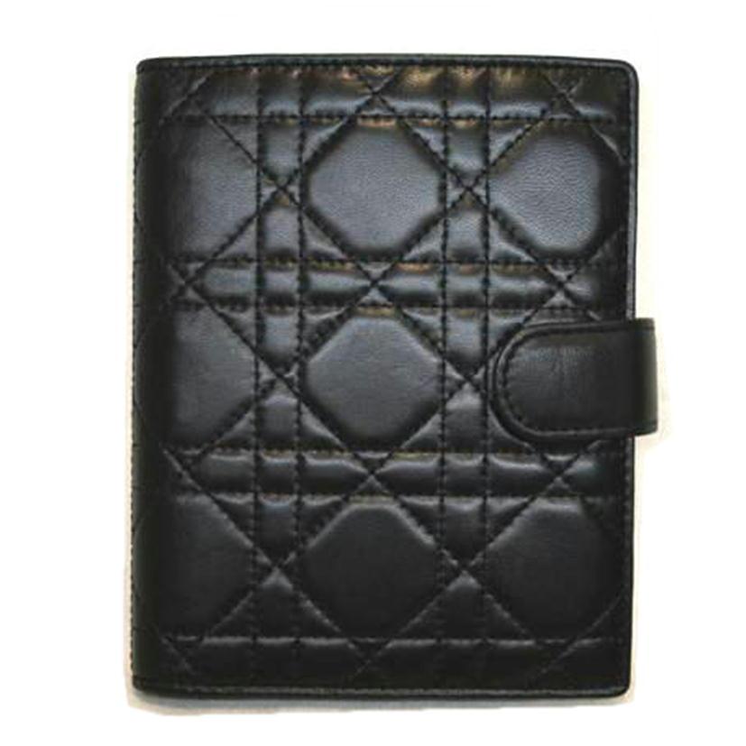 クリスチャンディオール 手帳ケースDior 手帳カバー ロゴ入り 鍵付き